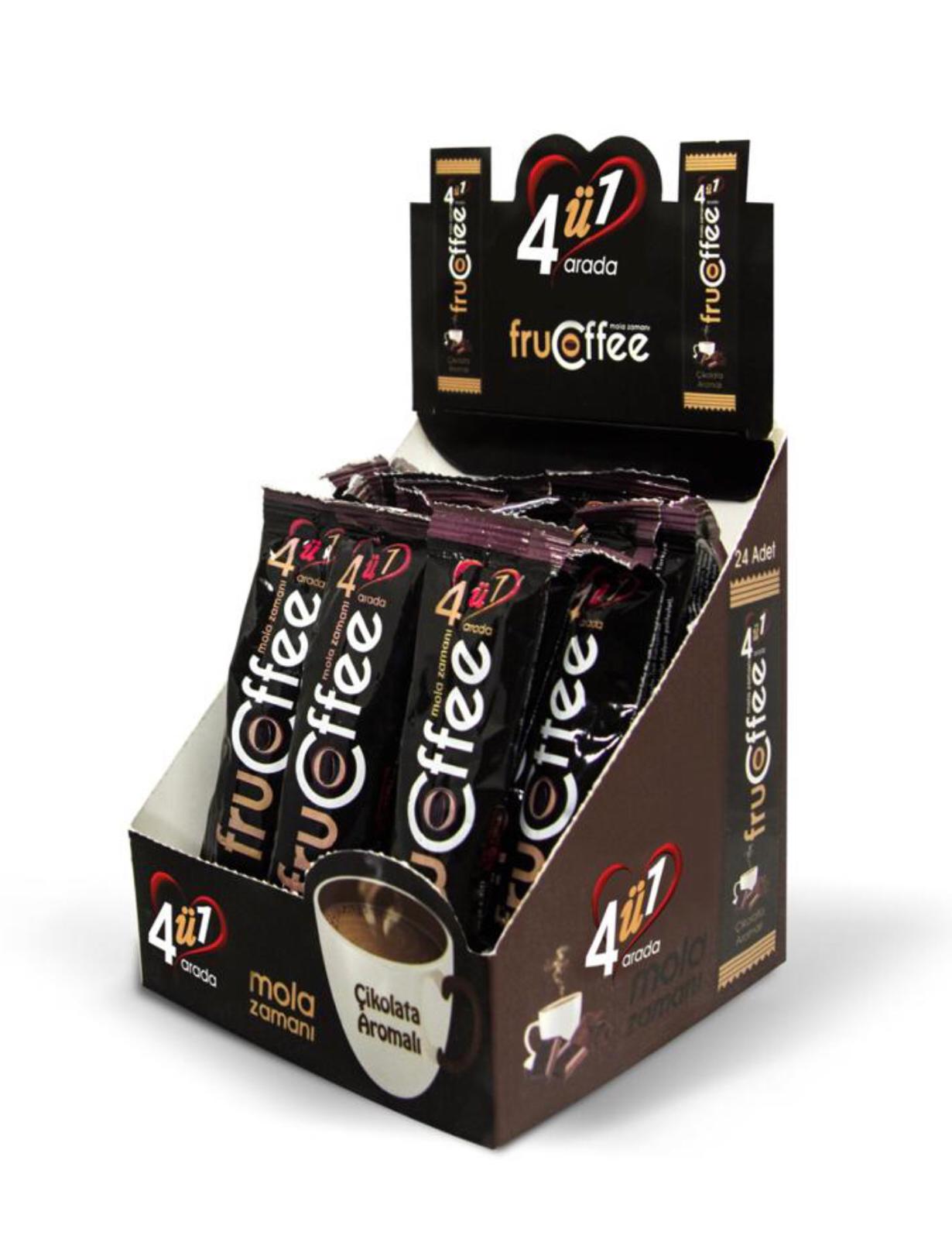 قهوه فوری با طعم شکلات بسته 24 تایی
