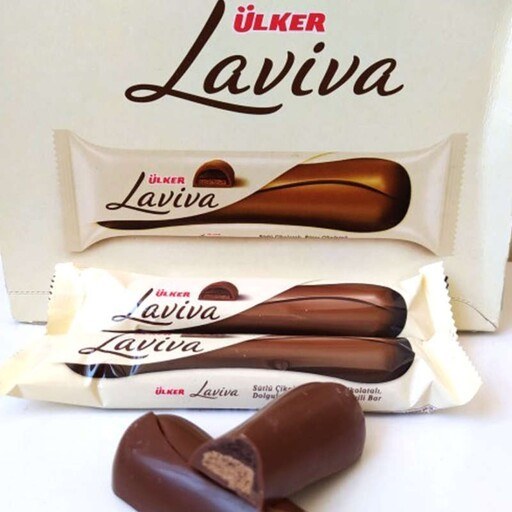 شکلات مغز دار لاویوا اولکر 35 گرمی Ulker Laviva - بسته 24 عددی